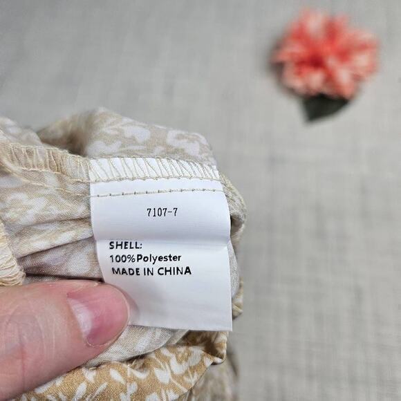 BTFBM Women's Summer Shorts Floral High Waisted Ruffle Short Size Small - Picture 5 of 7